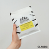 CLASSIC - BRAZIL coffee bean - A firm favourite, our Classic is sometimes a blend, sometimes a single origin -- but always tastes like creamy milk chocolate, caramel and nuts.