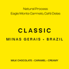A firm favourite, our Classic is sometimes a blend, sometimes a single origin -- but always tastes like creamy milk chocolate, caramel and nuts.