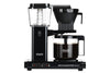 A Moccamaster KBG Select filter coffee machine in black