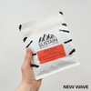 NEW WAVE - COLOMBIA coffee bean. New Wave is the bright, vibrant house bean formerly known as Organic. It tastes like velvety blackberry and dark chocolate. It's juicy, it's loud, it's perfect as a black coffee. This new year, it's a single origin: a washed Caturra from Planadas, in the foothills of the Andes near the west coast of Colombia.